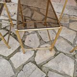 Vintage nesting coffee table