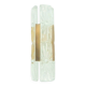 Danish Mid-Century Glass & Brass Aladdin Wall Light from Vitrika, 1960s/70s