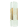 Danish Mid-Century Glass & Brass Aladdin Wall Light from Vitrika, 1960s/70s