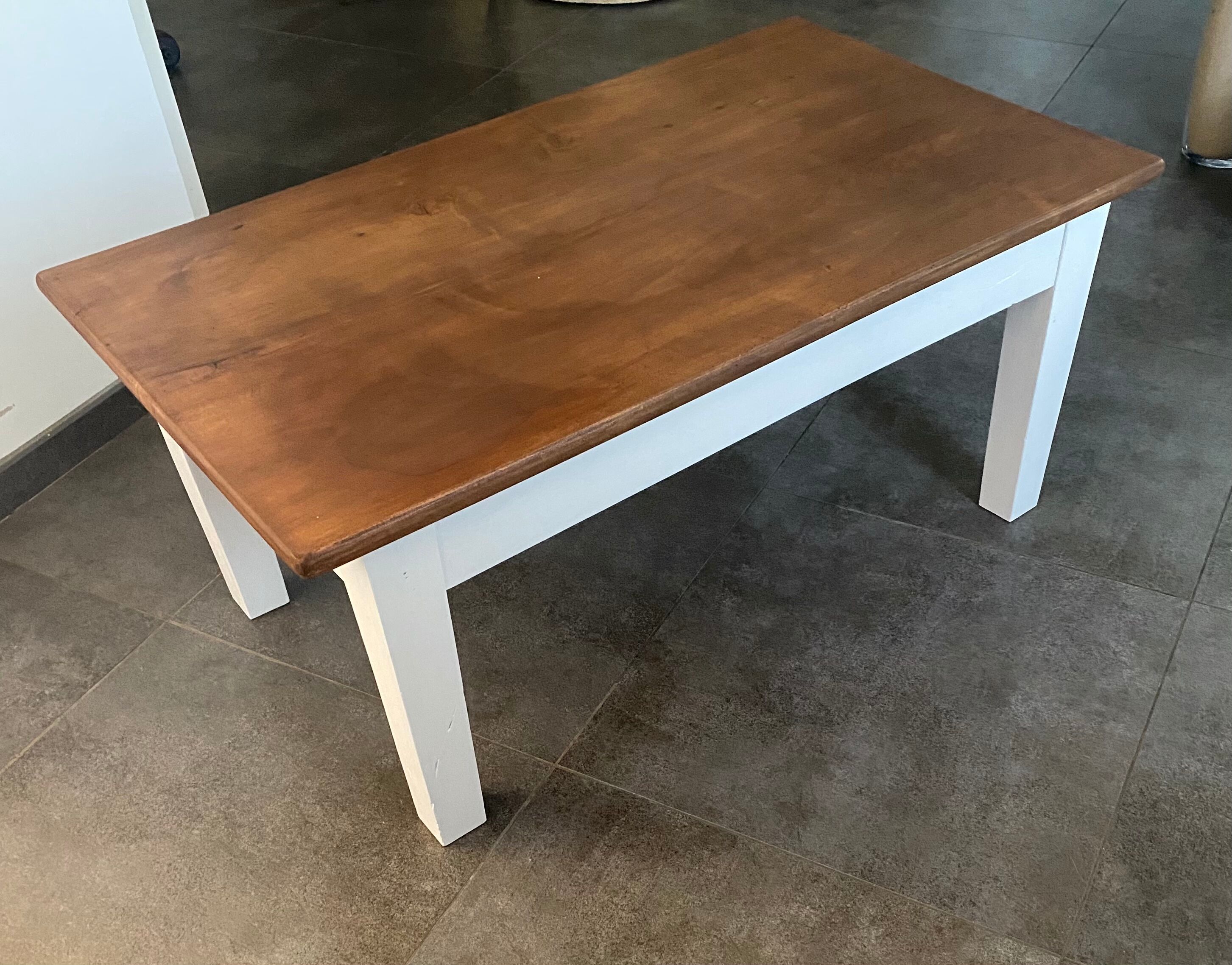 Solid wood coffee table