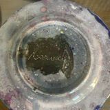 Set of 5 vintage Morvan ceramic plates