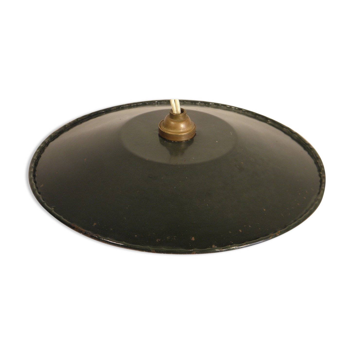 Enamelled sheet metal suspension