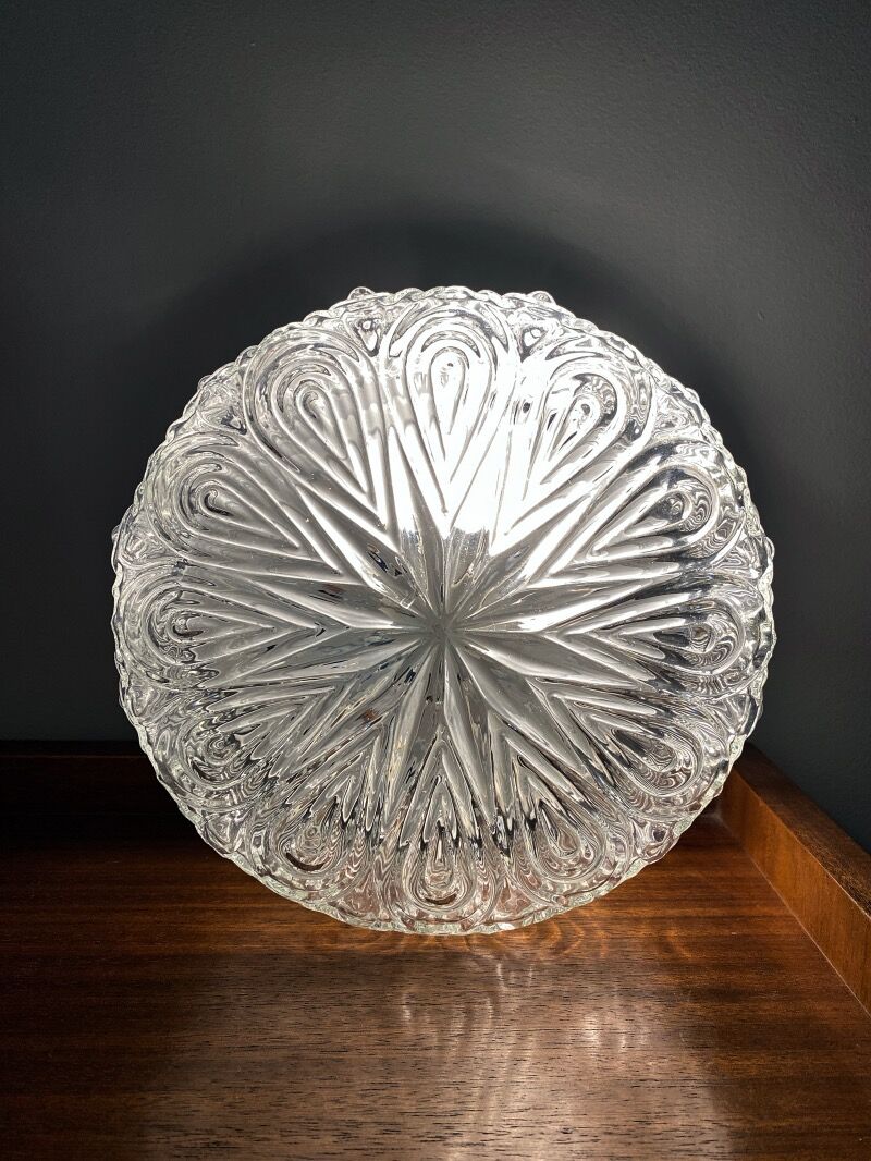 Plafonnier ou applique en verre