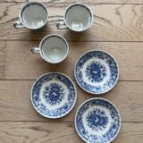 English cups model Ridgway ironstone