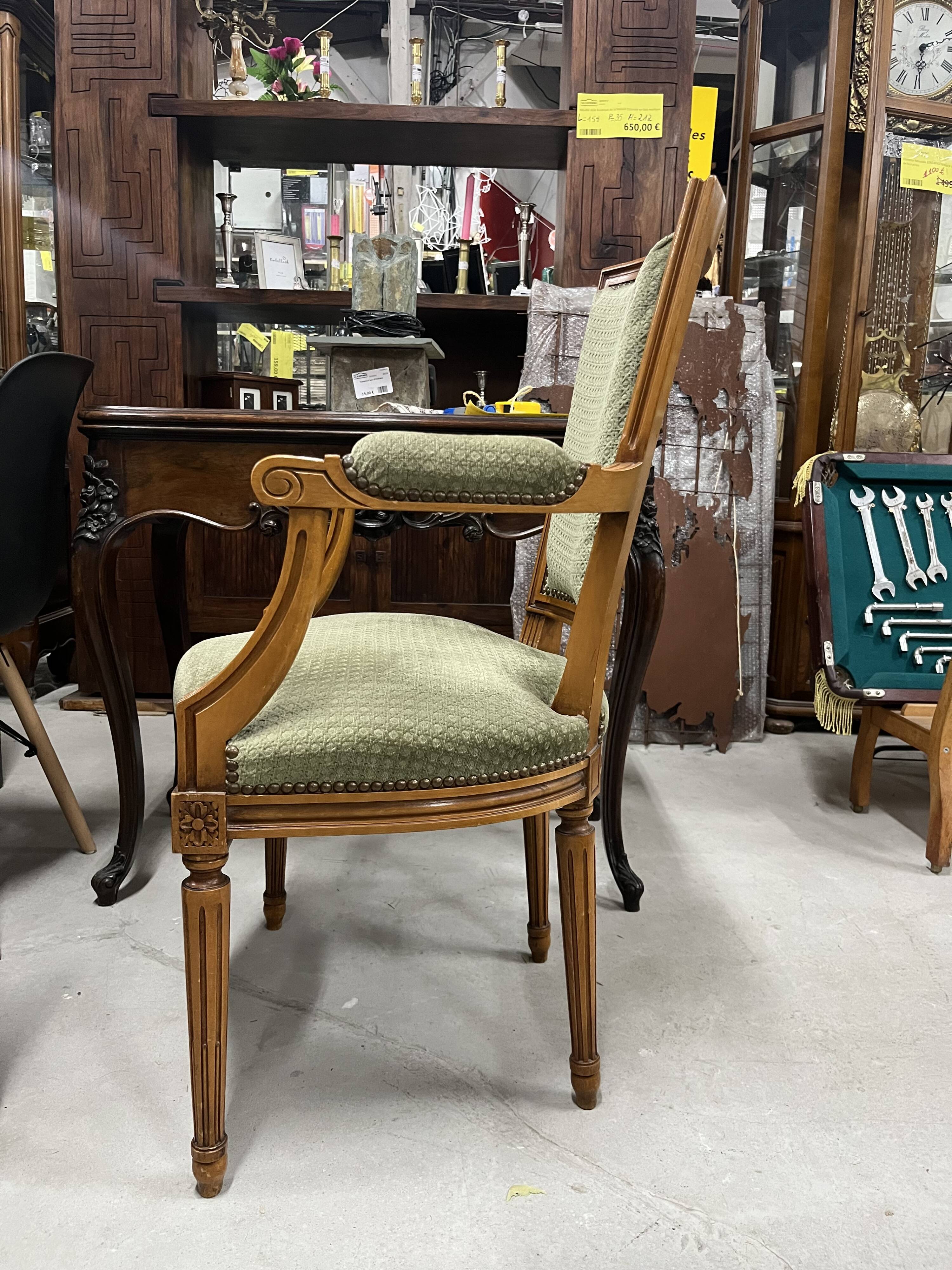 Louis XVI style armchair