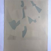 Roland BIERGE, Montfermeil, 1978. Lithographie originale signée au crayon