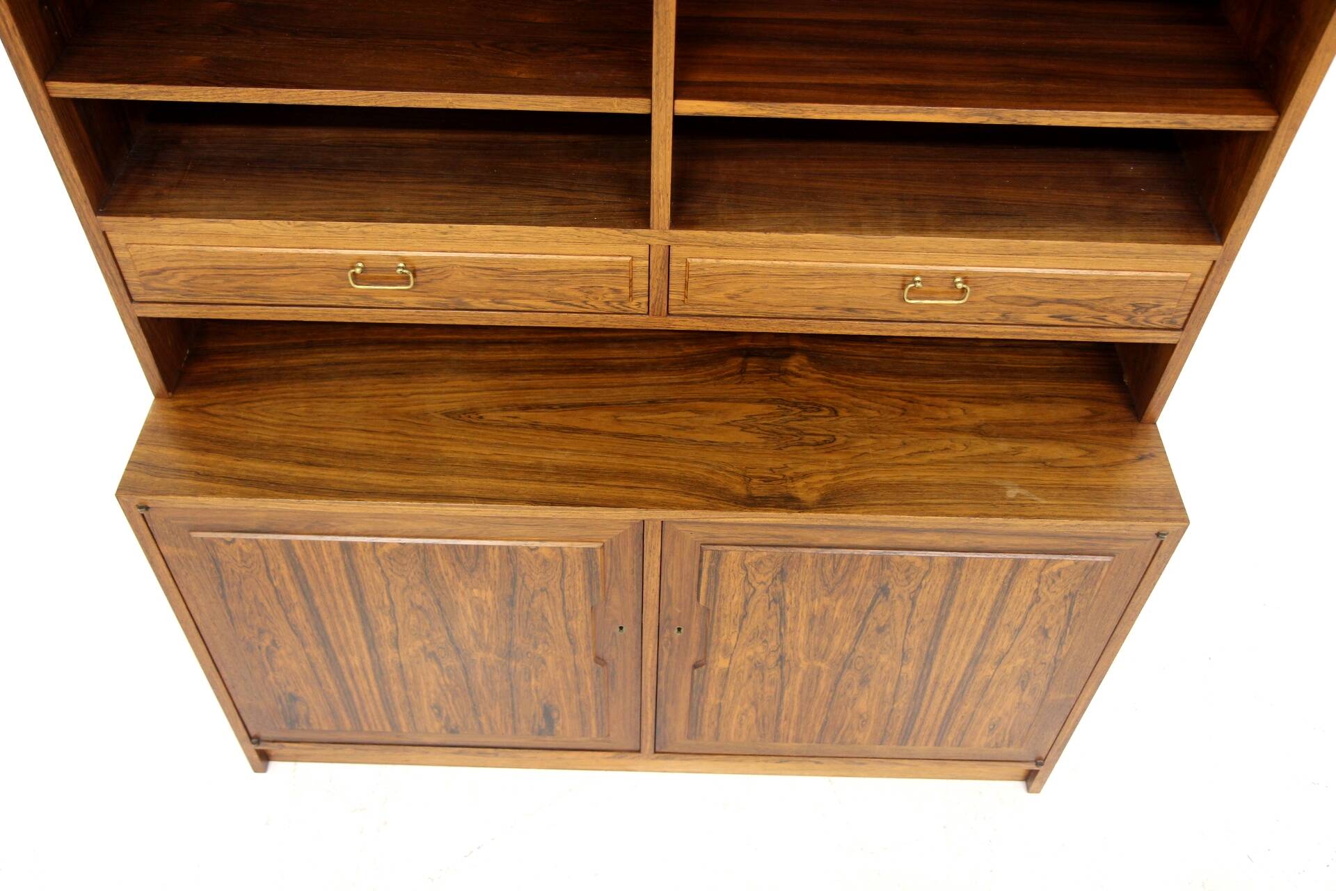 Scandinavian rosewood bookcase, Wirserums Nya Möbelfabrik, Sweden, 1960