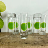 6 Long Drink 70' glasses
