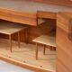 Mid-Century Oval Sideboard by Ceccotti Collezioni
