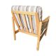 set of 2 vintage wooden armchairs / KNOLL armchairs