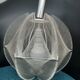 Vintage Sompex pendant lamp in Plexiglas and nylon yarn made by Paul Secon