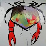 Seafood platter dish