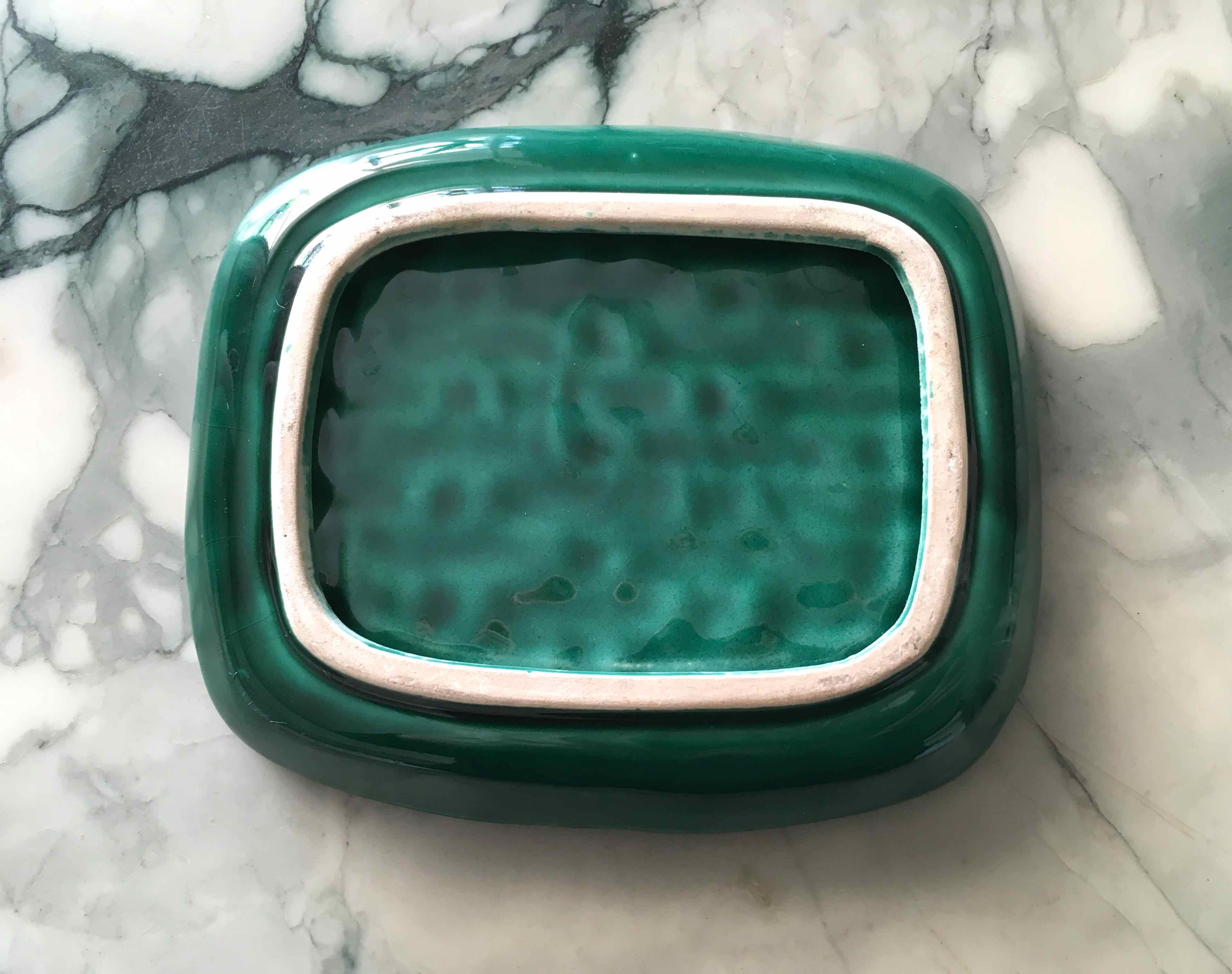 Vintage ceramic pocket tray