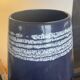 Vintage glazed ceramic vase Germany