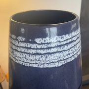 Vase vintage en céramique émaillée Germany