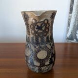 Large glazed stoneware pitcher by J.C. Courjault Kéraluc