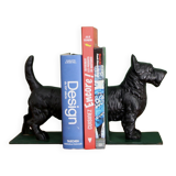 Cast iron dog bookends