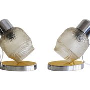 Paire de lampes de table Drupol des années 1950, modèle 21620