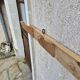 Old wall coat rack