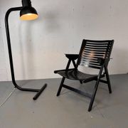 Vintage black floor lamp by Hans Agne Jakobsson for AB Markaryd, 1970s
