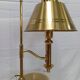 Lampe laiton et métal doré Helmer Andersson, Suède