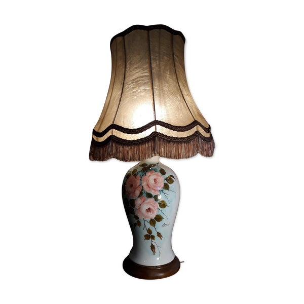 Lampe peinture fait main signé — Beyit