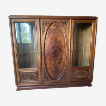 Armoire vitrine Majorelle art nouveau