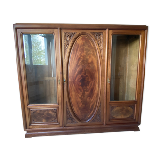 Armoire vitrine Majorelle art nouveau