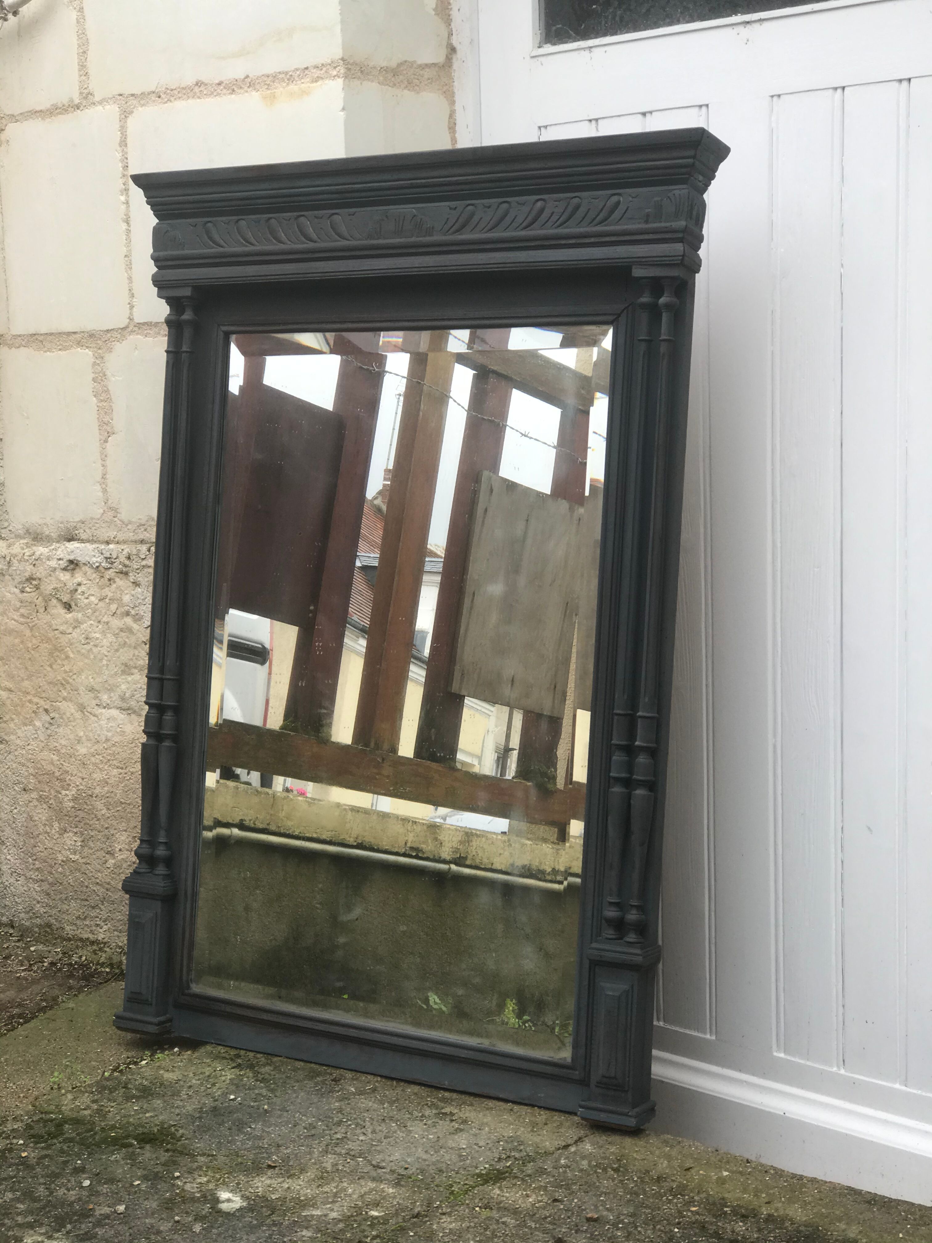 Old mirror 85x116 cm