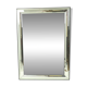 Vintage silver Deknudt mirror in Hollywood Regency style, 107 cm