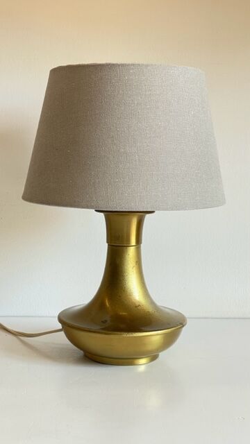 Lampe en laiton vintage
