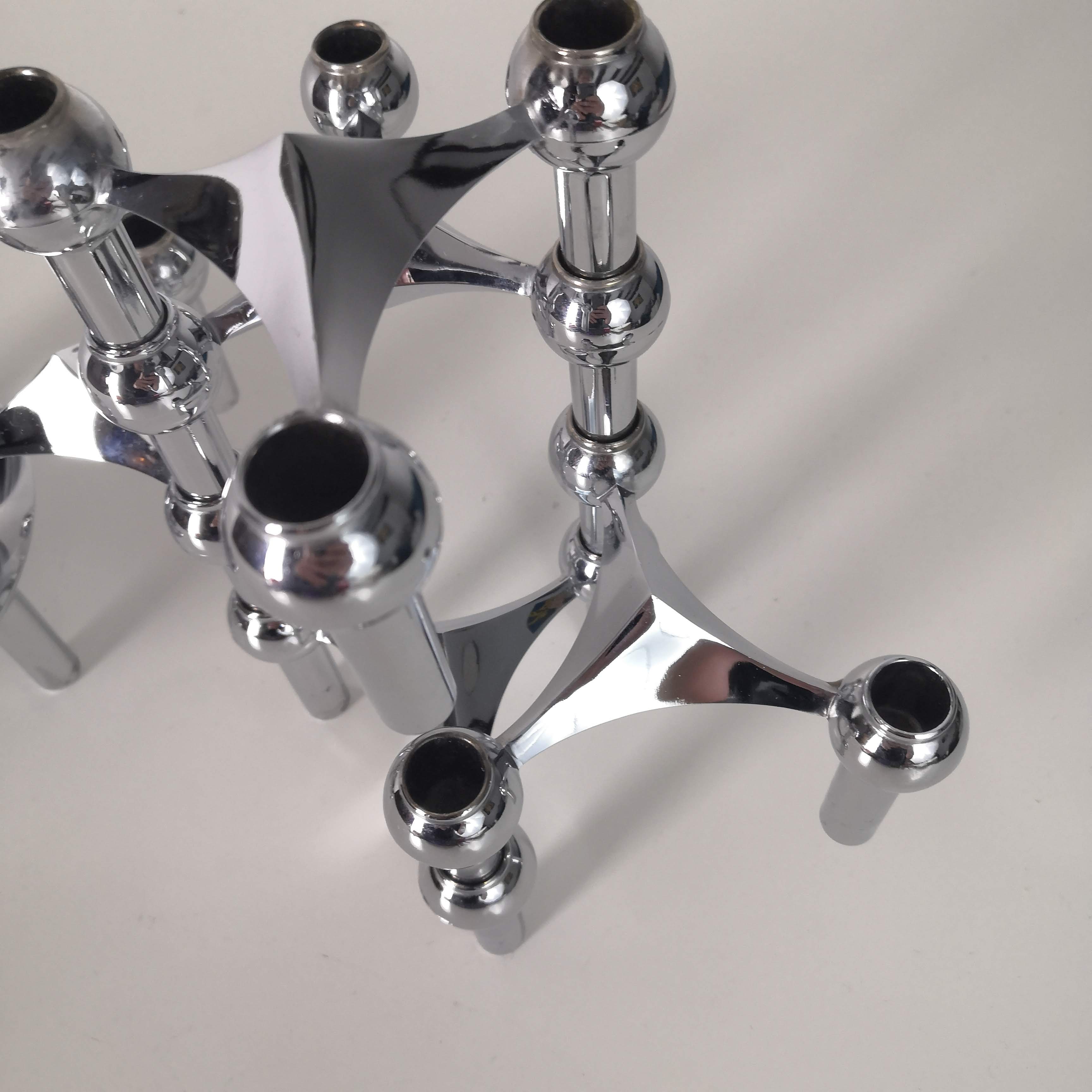 Nagel modular candle holder set