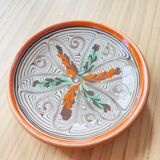 Romanian handicraft ceramic plate