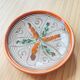 Romanian handicraft ceramic plate