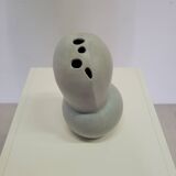 Vintage Ceramic Sculpture Vase Signed