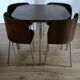 Table et chaises bois " Fusion" Ikea vintage