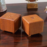 Scandinavian salt and pepper in teak