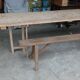 Table de ferme pliante 250 cm, 8/10 personnes