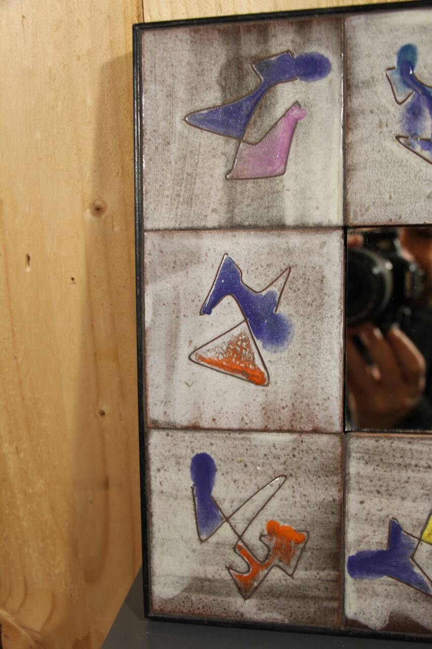 Mirror of Juliette Derel Vallauris