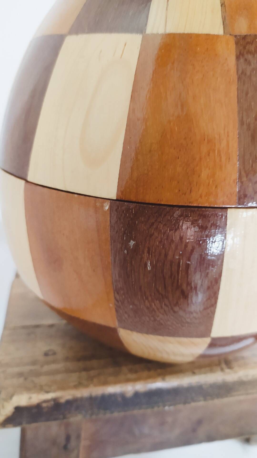 Seau à glaçons noix de coco • Mid-Century