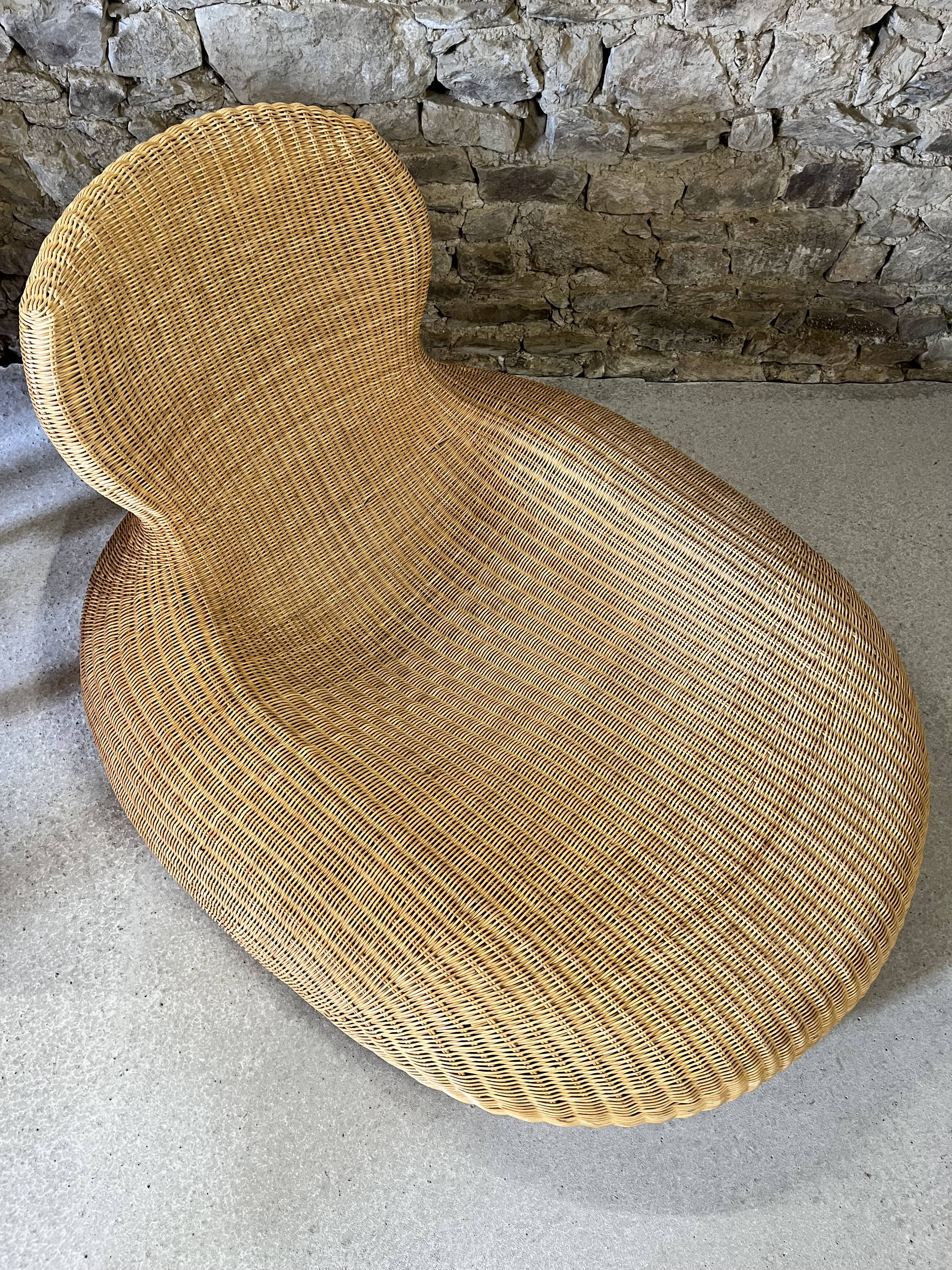 Wicker and rattan heater model Strovik by Carl Öjerstam for IKEA