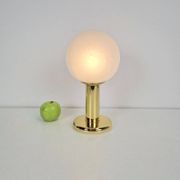 Vintage Sphere Table Lamp in Brass by Targetti Sankey, Italy, 1960s