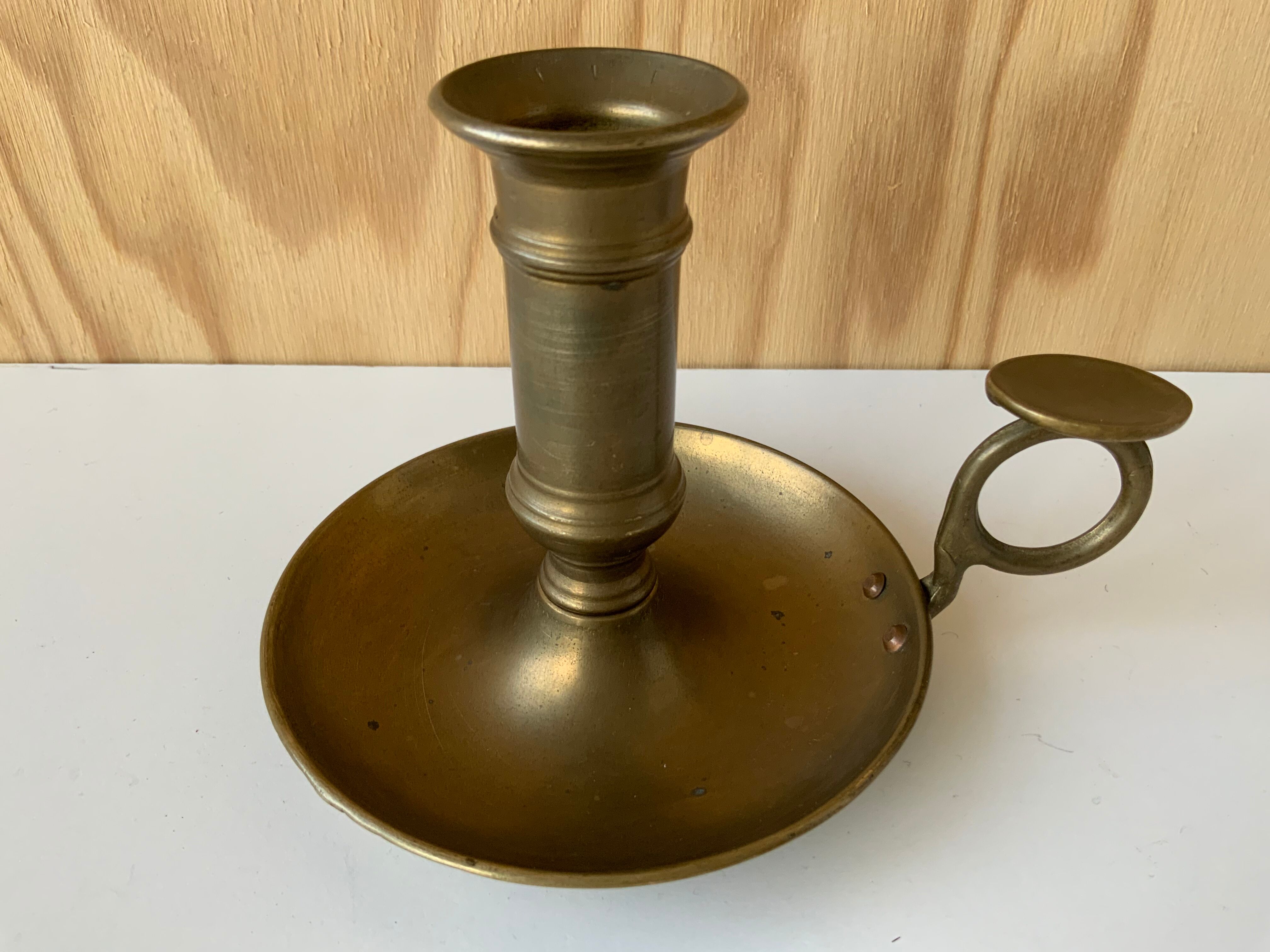 Brass candle holder