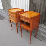 Pair of Louis XV style bedside tables