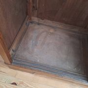 Armoire parisienne 1930 penderie portes coulissantes
