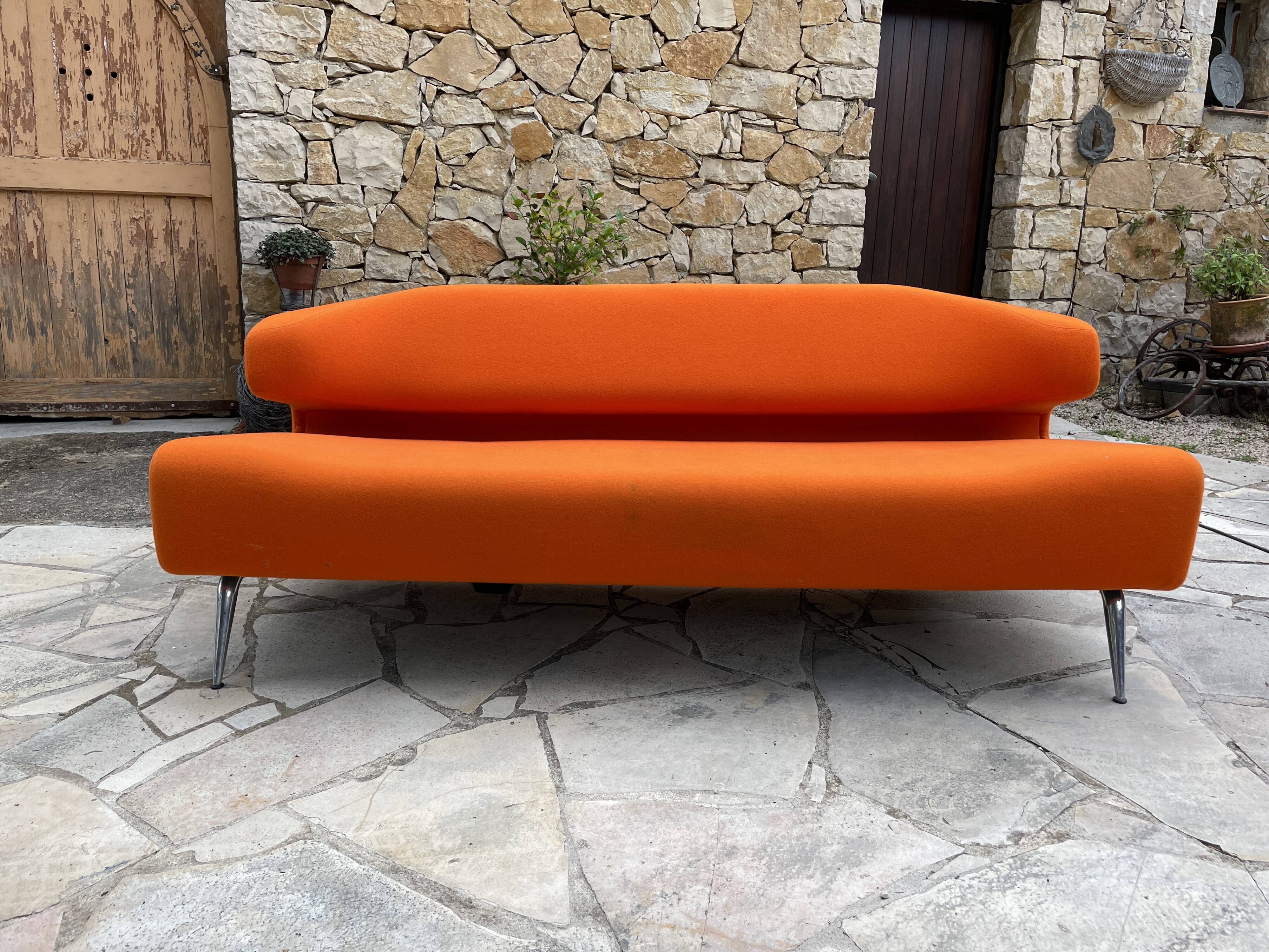 Vintage sofa C-725 Bird by Michel Van Der Kley for Artifort