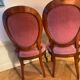 Pair of Napoleon III medallion chairs