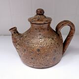 Pyrite stone teapot. 1960s. Numbered.