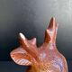 Vintage terrine in earthenware by Michel Caugant - Roe Deer / Stag shape