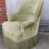 Pair of toad armchairs